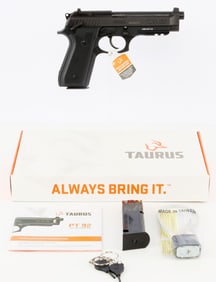 TAURUS PT92 9MM M9A1 PATTERN DA/SA PISTOL NIB