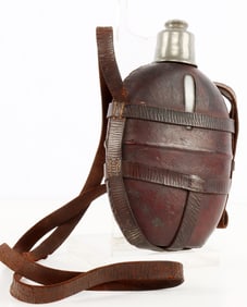 WWII IMPERIAL JAPAN COMPLETE GLASS CANTEEN