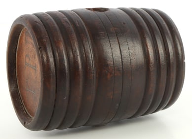 US WAR OF 1812 CIVIL WAR WOOD RUNDLET CANTEEN KEG