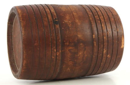 US WAR OF 1812 WOOD RUNDLET CANTEEN KEG