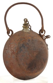 US CIVIL WAR MINIATURE BEAR GREASE CANTEEN