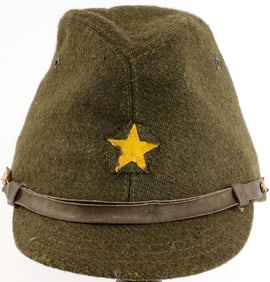 WWII IMPERIAL JAPAN IJA OLIVE GREEN FORAGE CAP