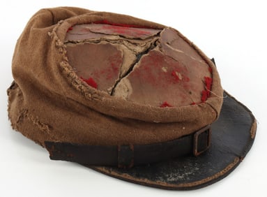 CIVIL WAR CONFEDERATE ARTILLERY KEPI FORAGE CAP