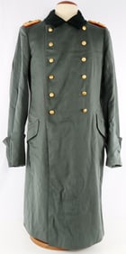 WWII GERMAN REICH LIEUTENANT GENERAL OVERCOAT