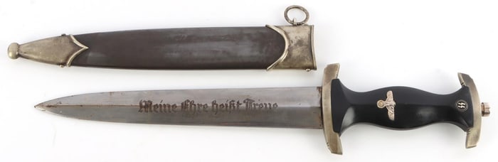 WWII GERMAN THIRD REICH SS HONOR DAGGER