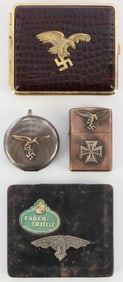 LOT OF 4 WWII GERMAN THIRD REICH PERSONAL EFFECTS