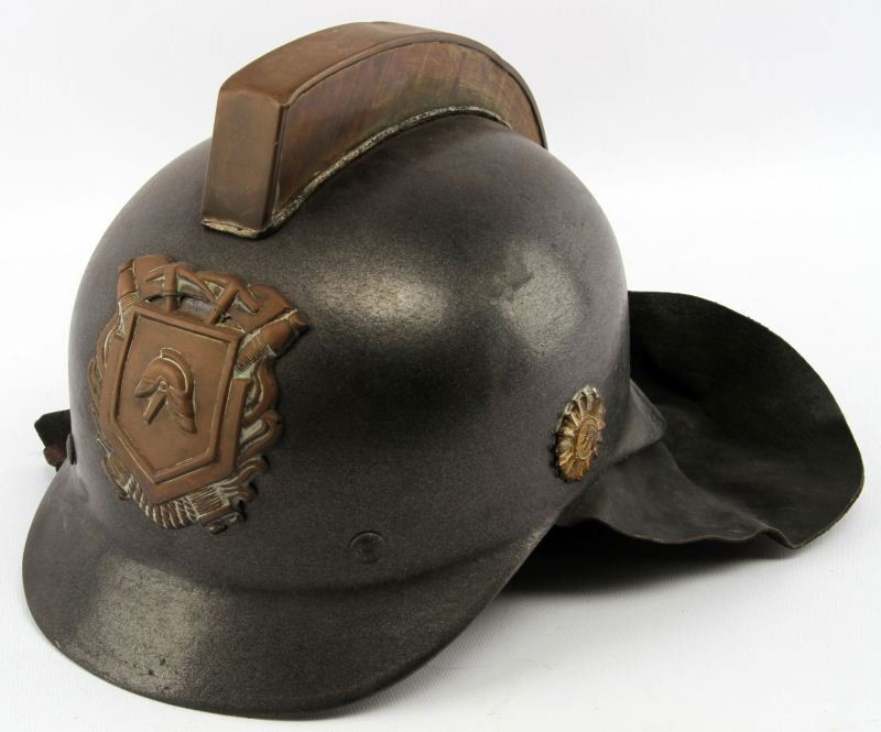 VINTAGE EUROPEAN FIREFIGHTER HELMET Mar 23, 2013 Affiliated