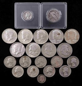 $7.20 FACE VALUE 90% SILVER U.S. COIN LOT