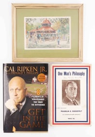 CAL RIPKEN JR. AUTOGRAPH GET IN THE GAME PLUS 1