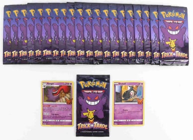 POKEMON TRICK OR TRADE BOOSTER UNOPENED LOT OF 20
