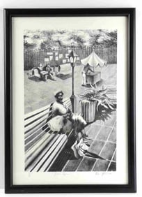 REBECCA HARRISON JACKSON SQUARE PRINT 7/11