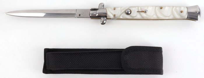 13 INCH ITALIAN AKC STILETTO SWITCHBLADE KNIFE