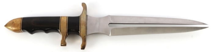 13.75 INCH CUSTOM PARSONS SPLIT BLADE KNIFE