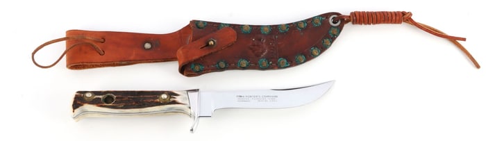 9 IN PUMA HUNTER'S COMPANION 6394 STAG GRIP KNIFE