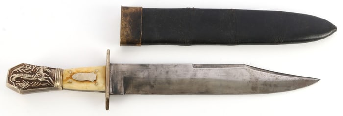 J. ENGLISH & HUBERS SHEFFIELD BOWIE KNIFE