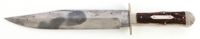 TELLS BEST CUTLERY ANTIQUE BOWIE KNIFE