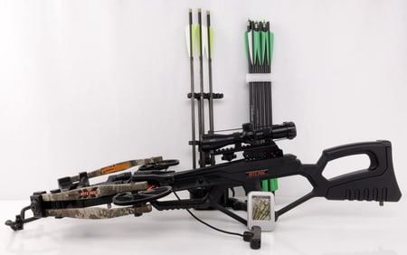 BEAR ARCHERY INTENSE CROSSBOW KIT WITH 15 BOLTS