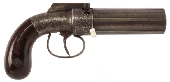 WASHINGTON ARMS CO .31 CAL PEPPER-BOX PISTOL