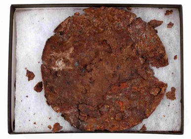 CIVIL WAR RELIC OF CANTEEN SIDE CHANCELLORSVILLE