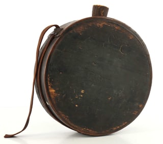 US CIVIL WAR ELISHA BURR MADE CANTEEN