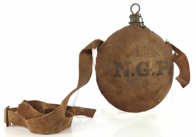 US INDIAN WARS MODEL M1878 CANTEEN NATIONAL GUARD