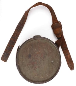 US AMERICAN WAR OF 1812 STATE MILITIA CANTEEN