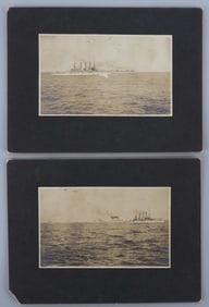 1905 BATTLESHIP RACE PHOTOS USN PRE-DREADNOUGHT