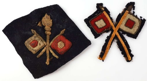CIVIL WAR INDIAN WARS SIGNAL CORP PATCH INSIGNIA
