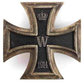 WWI IMPERIAL GERMAN 1ST CLASS IRON CROSS