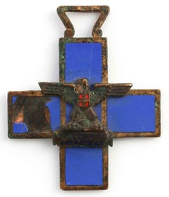 ITALIAN FASCIST SCARCE 1ST CORPS EAST AFRICA CROSS