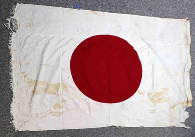 WWII IMPERIAL JAPANESE FLAG 4X6' HINOMARU MEATBALL