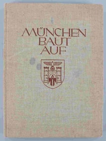 WWII GERMAN MUNICH BUILDS ON 1938 PICTORIAL BOOK