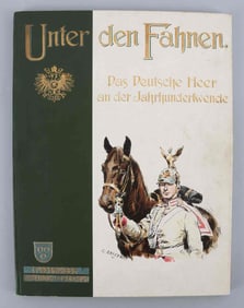 UNTER DEN FAHNEN BY CARL BECKER VERY GOOD COND