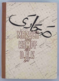 WWII GERMAN MARSCH UND KAMPF DES D.A.K. 1941