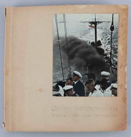 WWII GERMAN UNFERE REICHSMARINE SCRAPBOOK