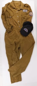 VIETNAM ERA AIR AMERICA JUMPSUIT AND CAP