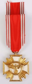 WW2 GERMAN THIRD REICH NSDAP 25 YEAR SERVICE MEDAL