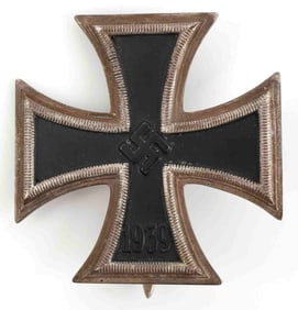 WWII GERMAN 1939 IRON CROSS FIRST CLASS ZIMMERMAN