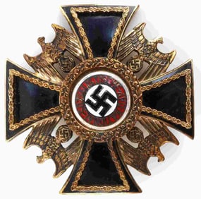 WWII GERMAN NSDAP ORDER OF THE DEAD CROSS BADGE