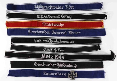 WWII GERMAN THIRD REICH CUFF TITLE LOT