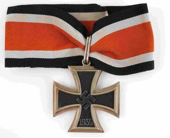 WWII KNIGHTS IRON CROSS ALPACA FRAME ZINC CORE