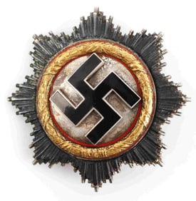 WWII GERMAN DK WAR ORDER OF THE GERMAN CROSS GOLD
