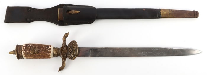WWII GERMAN FOREST HUNTING DAGGER