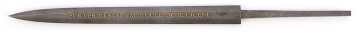 WWII GERMAN HITLER YOUTH HONOR DAGGER BLADE