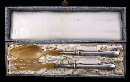 WWII GERMAN THIRD REICH EVA BRAUN SALAD SET