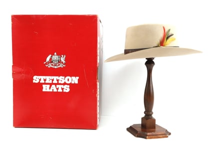 STETSON XXXX REVENGER COWBOY HAT SIZE 7 1/4 W BOX