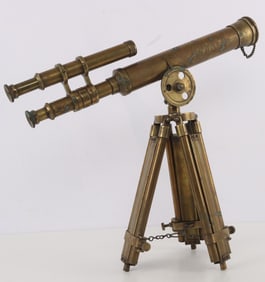 VINTAGE MARITIME FULL BRASS TELESCOPE