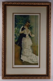 PIERRE-AUGUSTE RENOIS LITHOGRAPH DANS A LA VILLE