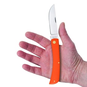 CASE XX ORANGE SYNTHETIC SOD BUSTER POCKET KNIFE