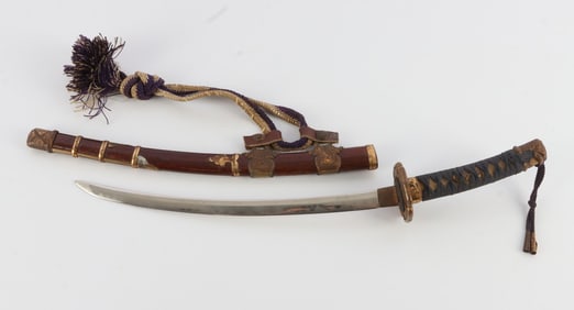 MINIATURE JAPANESE SWORD GUNTO